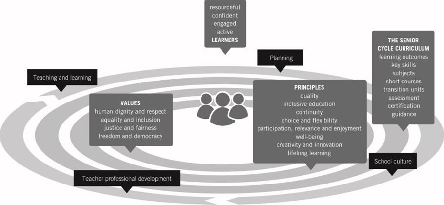 overview of senior cycle diagram