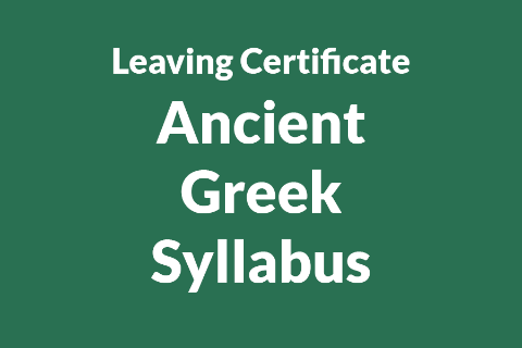 Cover of Ancient Greek Specification