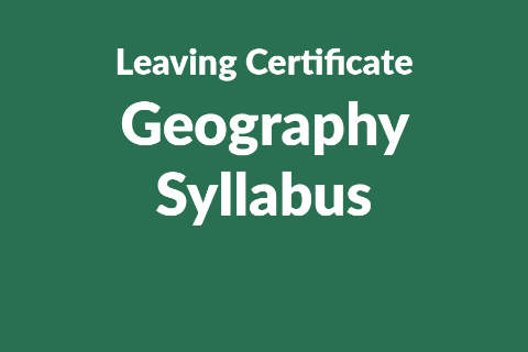 Leaving Certificate Geography Syllabus button