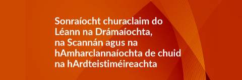 Sonraíocht churaclaim do  Léann na Drámaíochta,  na Scannán agus na  hAmharclannaíochta de chuid  na hArdteistiméireachta