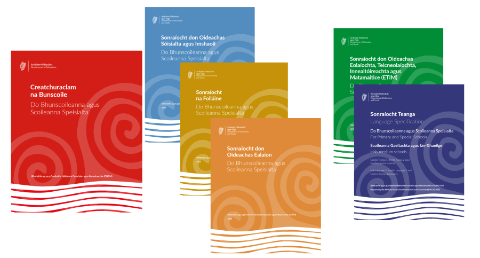 Image of covers of redeveloped primary specifications